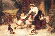 Frederick Morgan The Dancing Bear oil painting